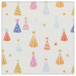 Birthday Hat multicolour rainbow  Fabric