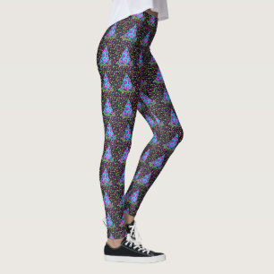 BIRTHDAY HATS DESIGN LEGGINGS