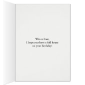 Birthday, Hearts Full House Cards (Inside (Right))