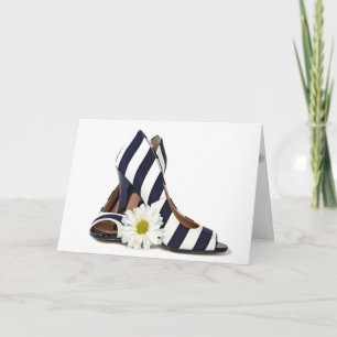 Birthday High Heels with Daisy Card