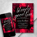 Birthday Horror Halloween Party Invitation<br><div class="desc">Spooky and moody invitation for your big party! The creepy artwork and typography set the scene for the best,  most horrifying party ever. Order your printed invitations and party supplies or download your digital invitations now for a day they'll never forget!</div>