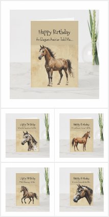 Birthday Horse Personality Spirit Series