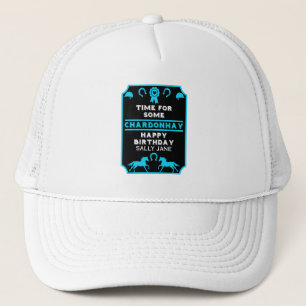 Birthday Horseback Riding Trucker Hat