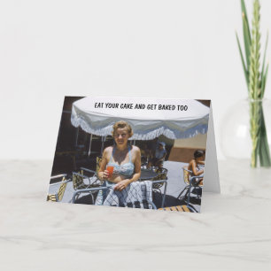 Birthday Humor For Her Card