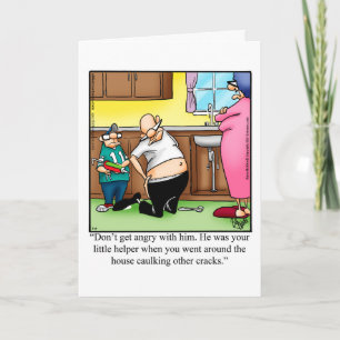 Birthday Humor Greeting Card For Dad