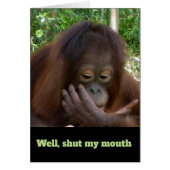 Birthday Humor Shut My Mouth (Front)