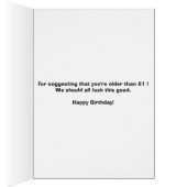 Birthday Humor Shut My Mouth (Inside (Right))