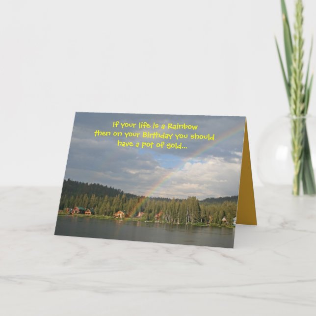 Birthday, Humorous Card (Front)