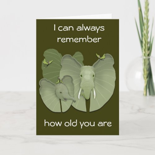 Birthday _ Humorous Card