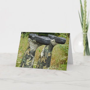 Birthday Hunting Boots Card