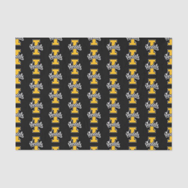 Birthday | Idaho Vandals Logo Tissue Paper (Front)