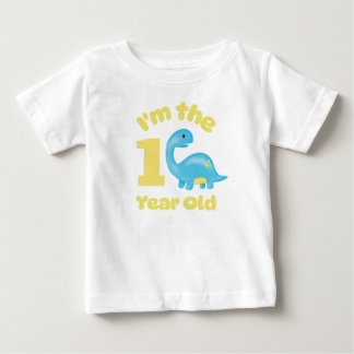 Birthday I'm The 1 Year Old Baby Dinosaur Infant  Baby T-Shirt