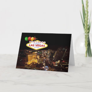 BIRTHDAY In Fabulous Las Vegas Card