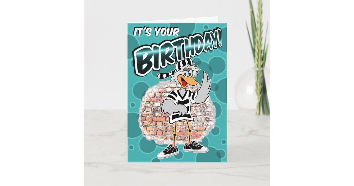 Birthday in Prison Card | Zazzle.com