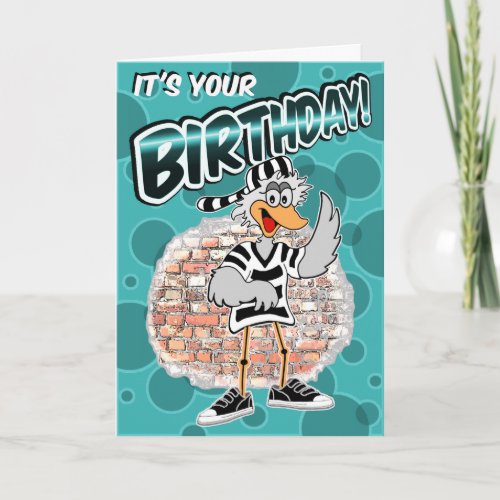 Birthday in Prison Card