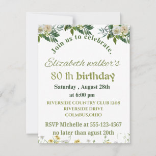 Birthday incantation note card