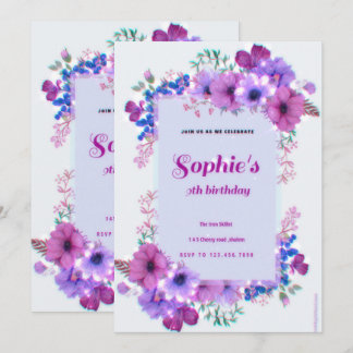 birthday invitation