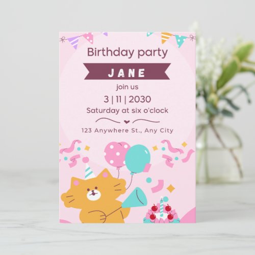 Birthday Invitation