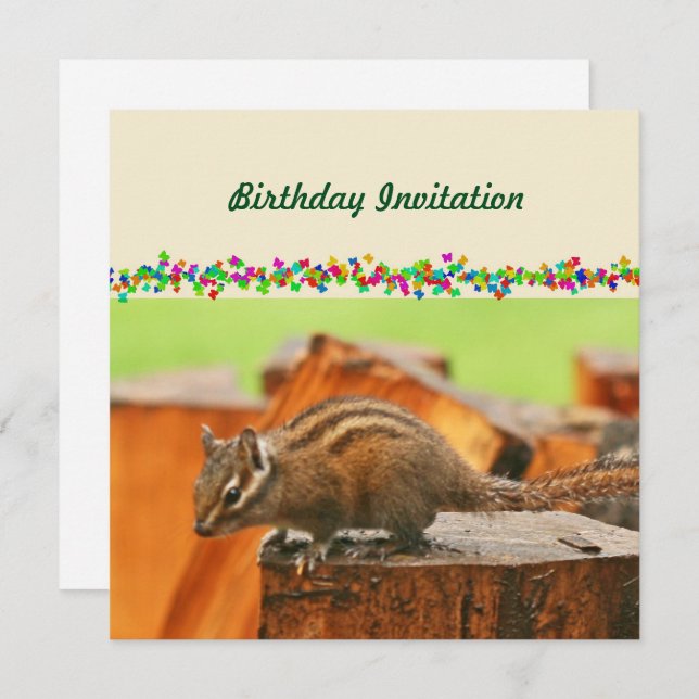 Birthday Invitation (Front/Back)