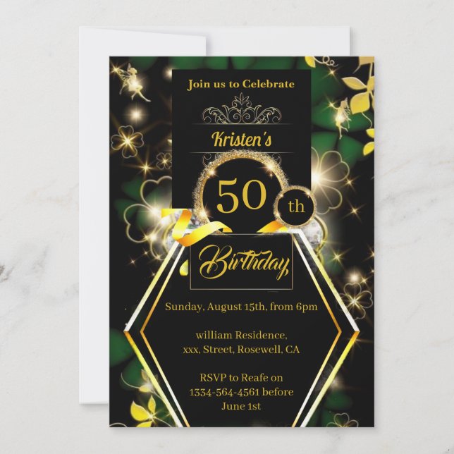 Birthday Invitation (Front)