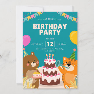 birthday invitation