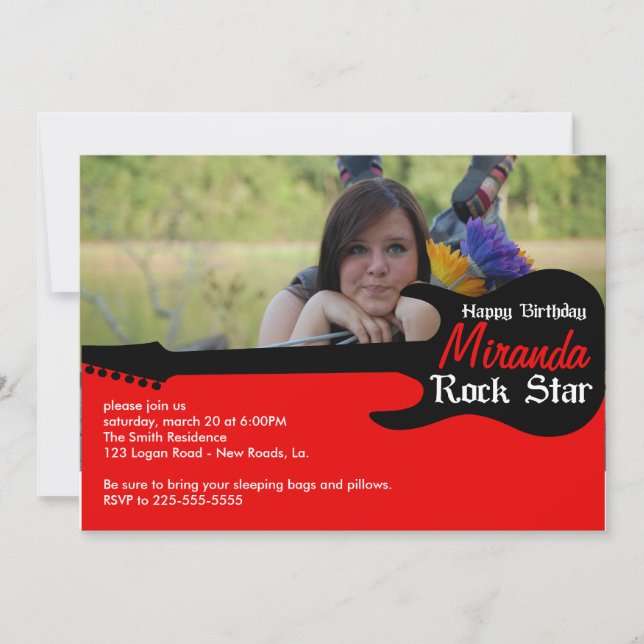 Birthday Invitation (Front)