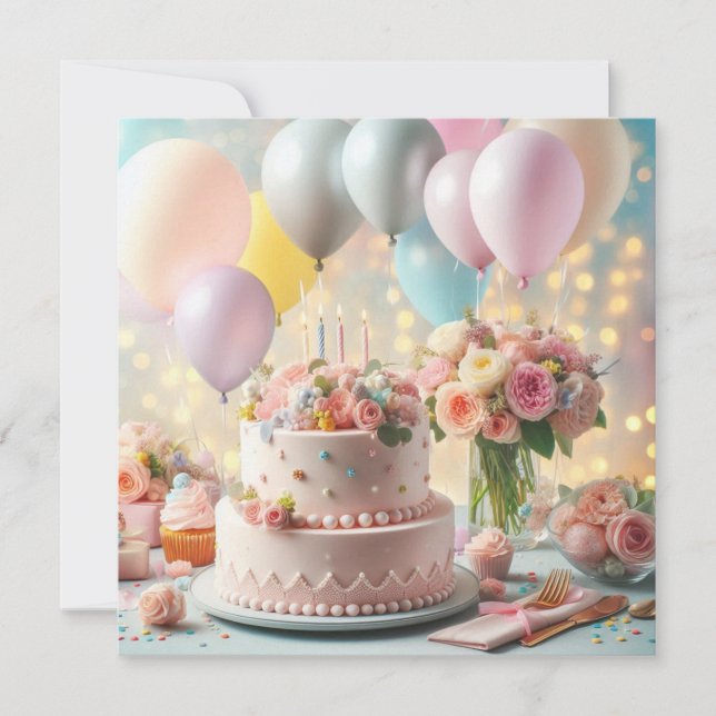 Birthday invitation (Front)