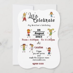 Birthday Invitation