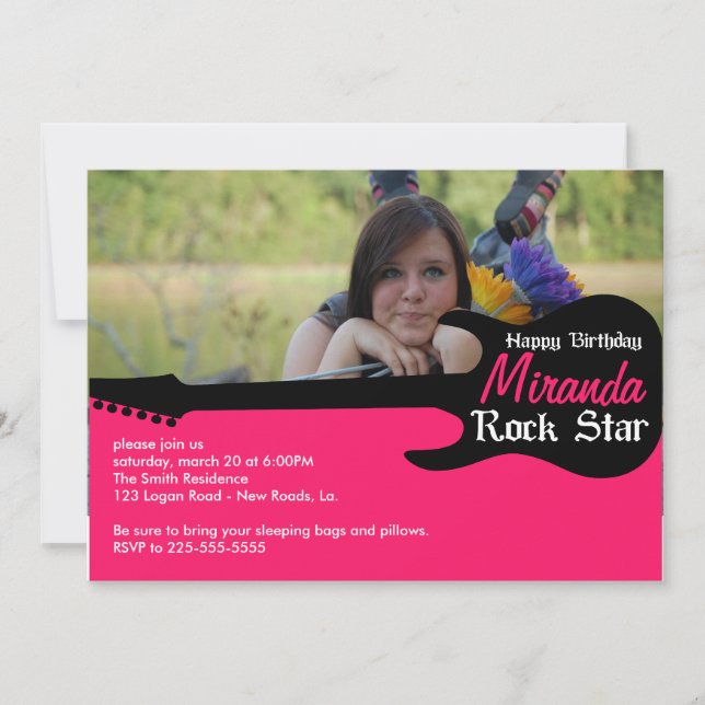 Birthday Invitation (Front)