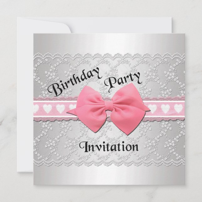 Birthday Invitation (Front)
