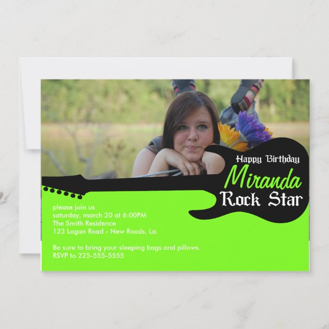 Birthday Invitation (Front)