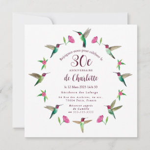 Birthday Invitation Card