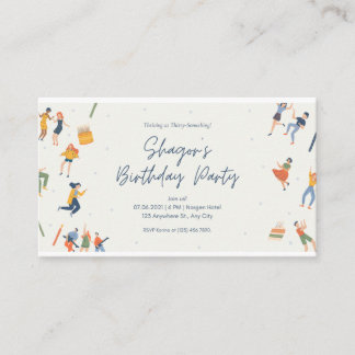 Birthday Invitation Card