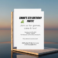 Birthday Invitation Card | 1st Birthday Bash