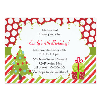 Kids Christmas Party Invitations & Announcements | Zazzle