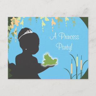 Birthday Invitation - Princess & Frog