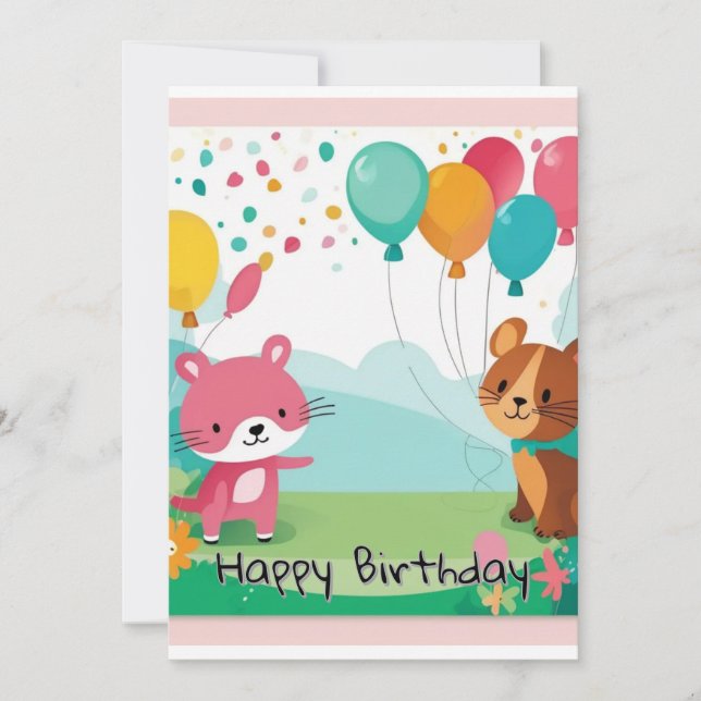 Birthday Invitations (Front)