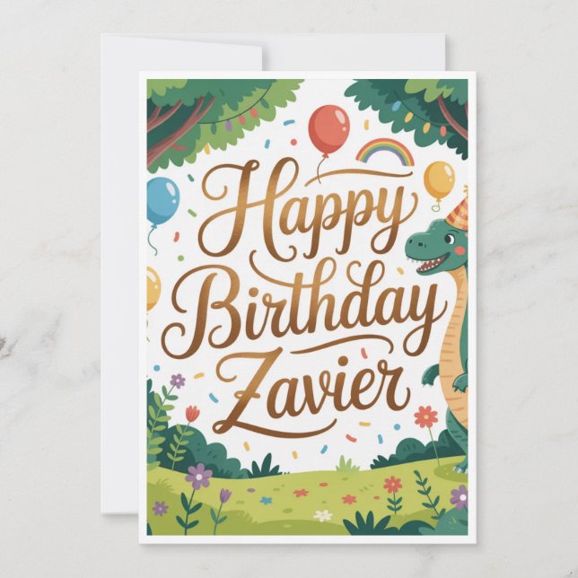 Birthday Invitations 🎉 – Fun & Customizable Party (Front)