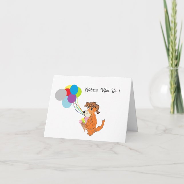 Birthday Invitations : Ice Cream Time (Front)