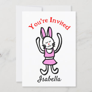 Birthday Invite /Dance Performance Invitation Card