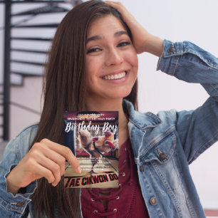 Birthday Invite Quirky Chicken Dances