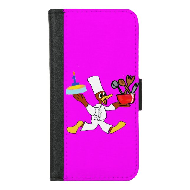 Birthday iPhone Wallet Case (Front)
