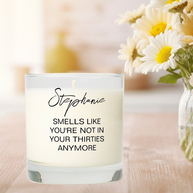 Birthday It Smells Like Custom Funny Scented Candle (Creator Uploaded)