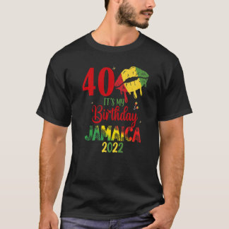 Birthday Jamaica Girl 30th 50th Party Outfit Match T-Shirt