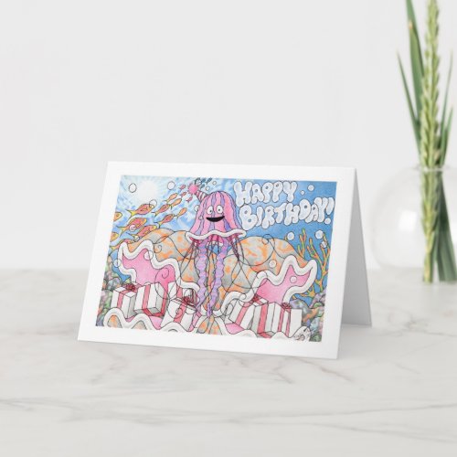 Birthday Jellyfish Card
