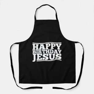 Birthday Jesus Christmas Apron