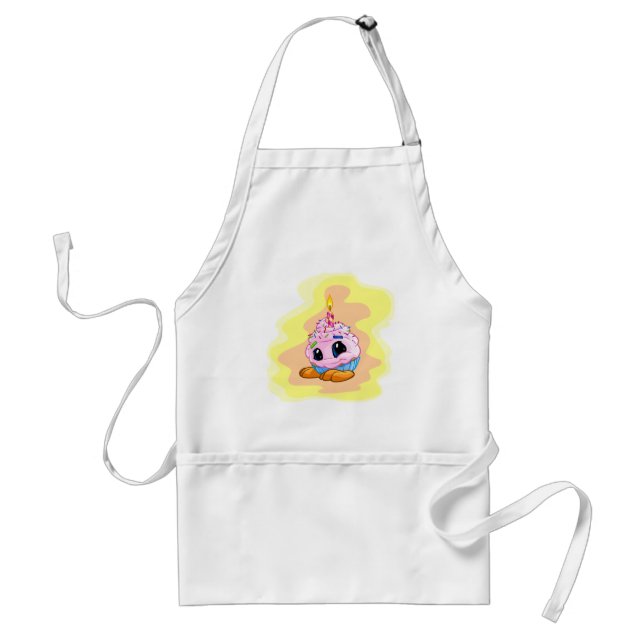 Birthday JubJub Adult Apron (Front)