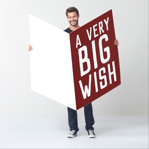 BIRTHDAY JUMBO BIGGEST OVERSIZED CARDS