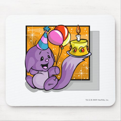 Birthday Kacheek Mouse Pad