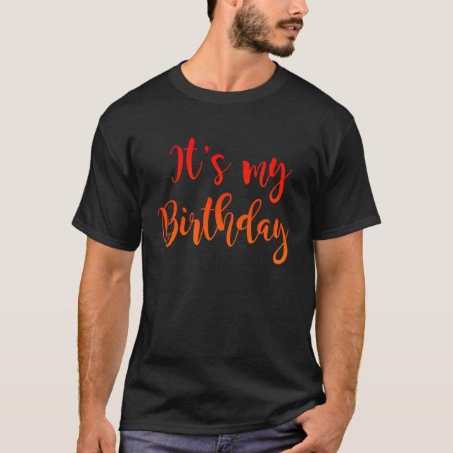 Birthday King Crown  For Boys And Men T-Shirt (Front)